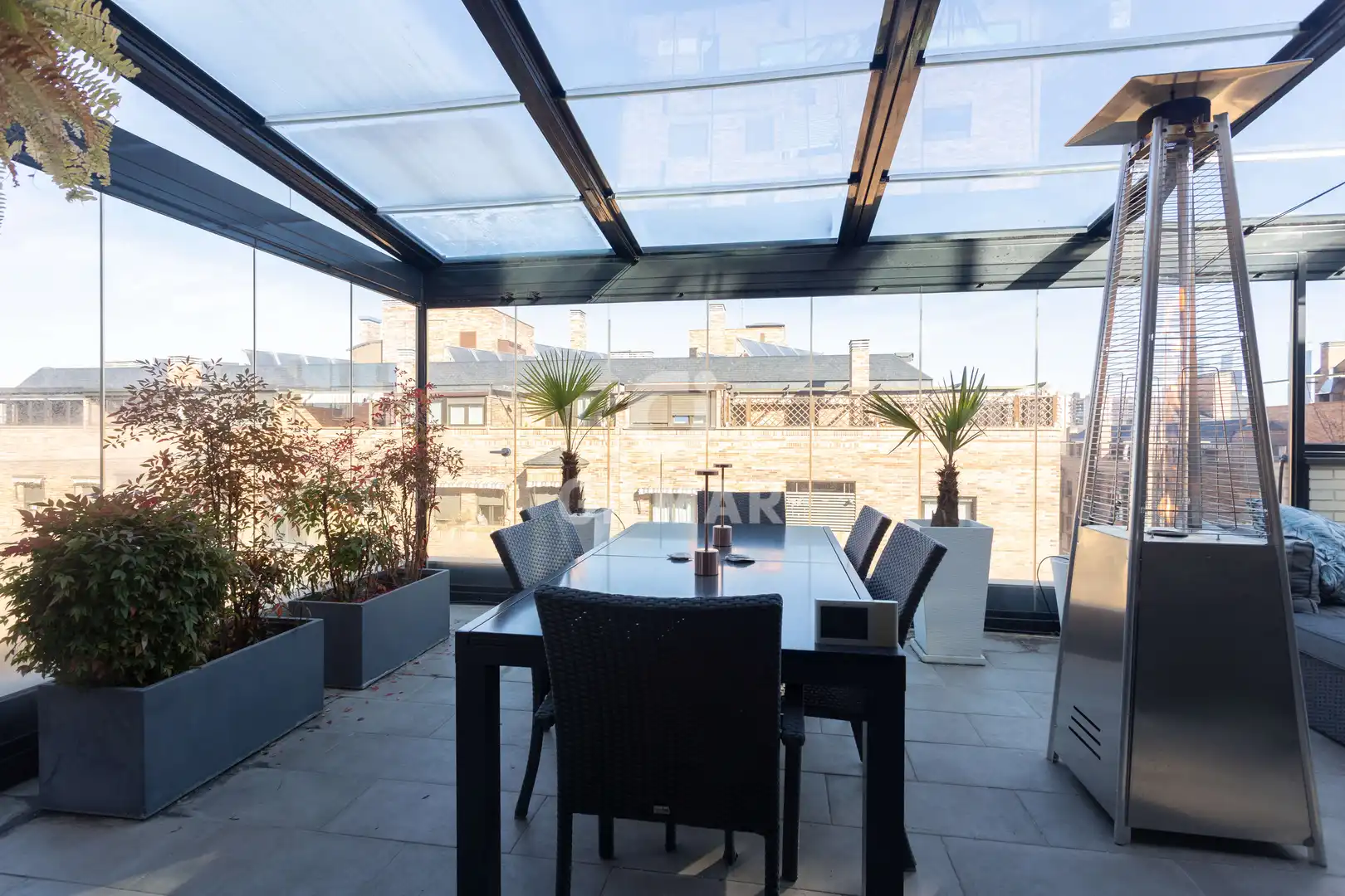Terrace of Attic for sale in Madrid  with Heating, Private garden and Storage room