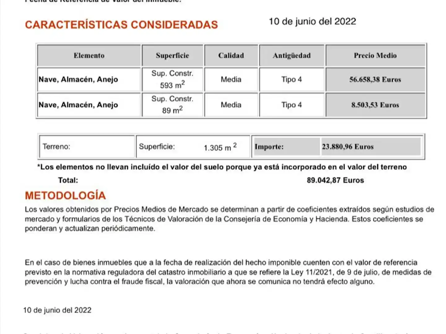 Parking of Industrial buildings for sale in Olmos de Esgueva
