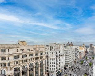 Exterior view of Apartment for sale in  Madrid Capital  with Air Conditioner, Heating and Parquet flooring