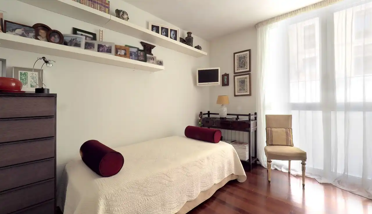 Bedroom of Houses for sale in Barcelona  with Parquet flooring, Terrace and Furnished