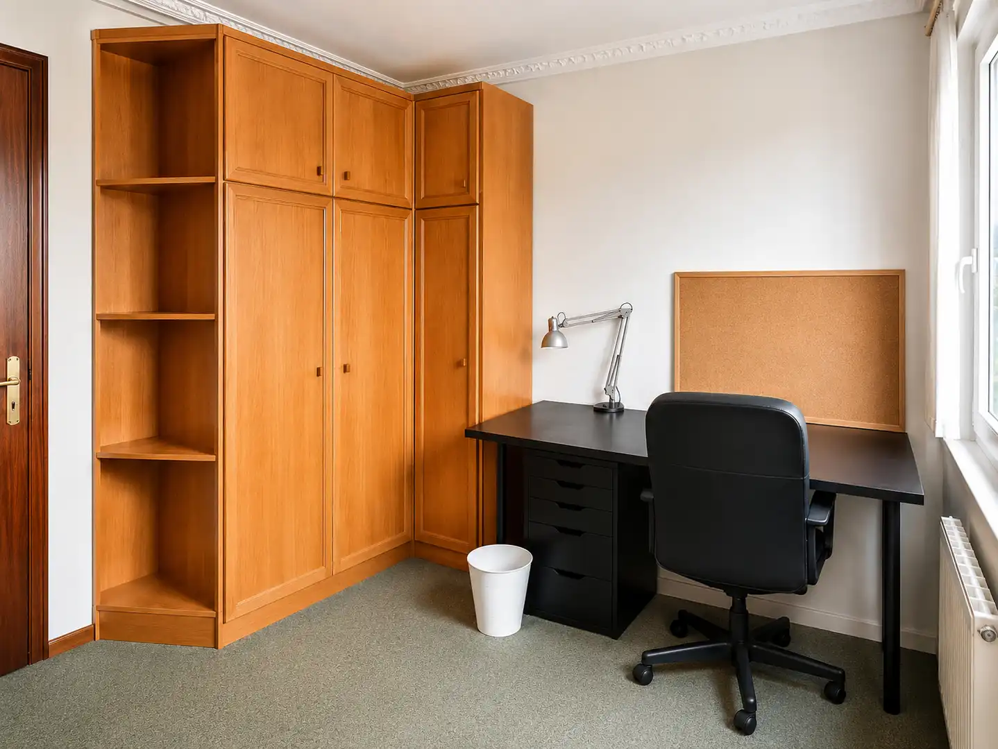 Bedroom of Flat for rent in Santander  with Heating, Terrace and Furnished