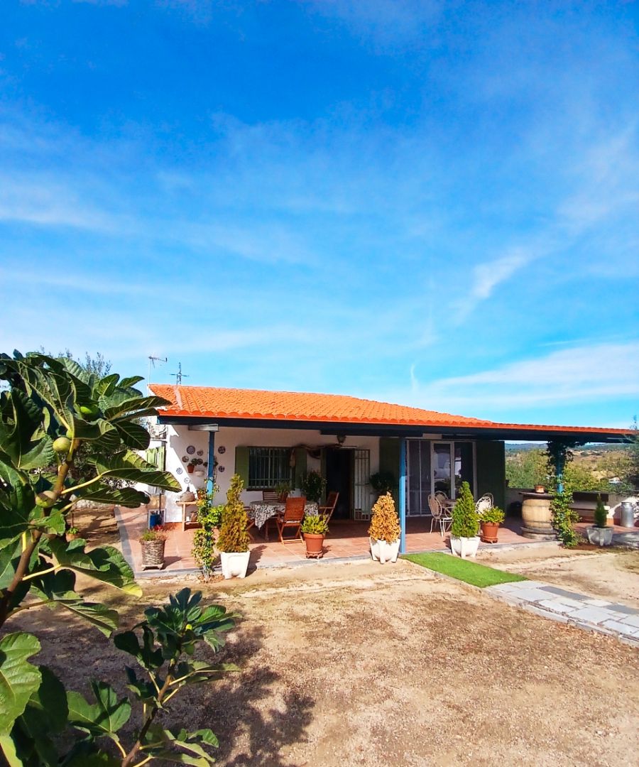 Exterior view of House or chalet for sale in Almorox  with Air Conditioner, Private garden and Terrace