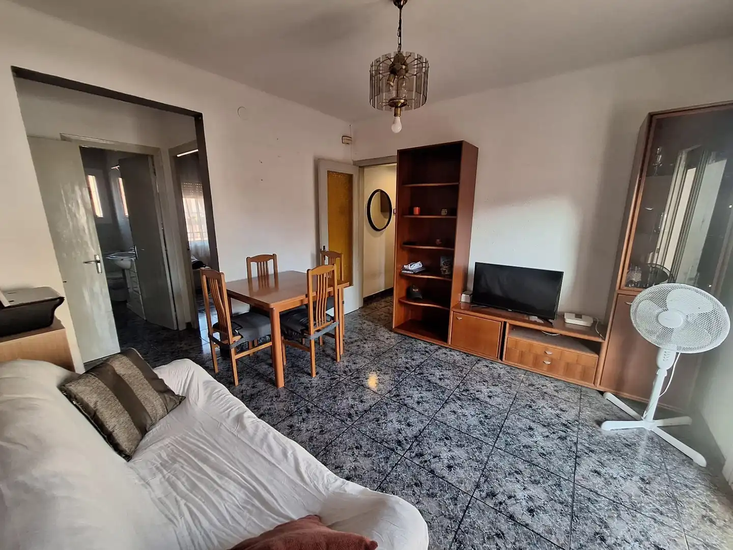 Sala de estar de Piso en venta en Sabadell con Terraza