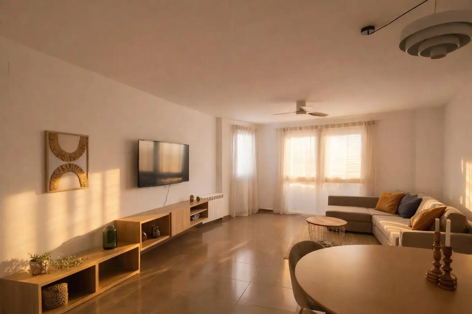 Sala d'estar de Pis en venda en Duesaigües amb Moblat