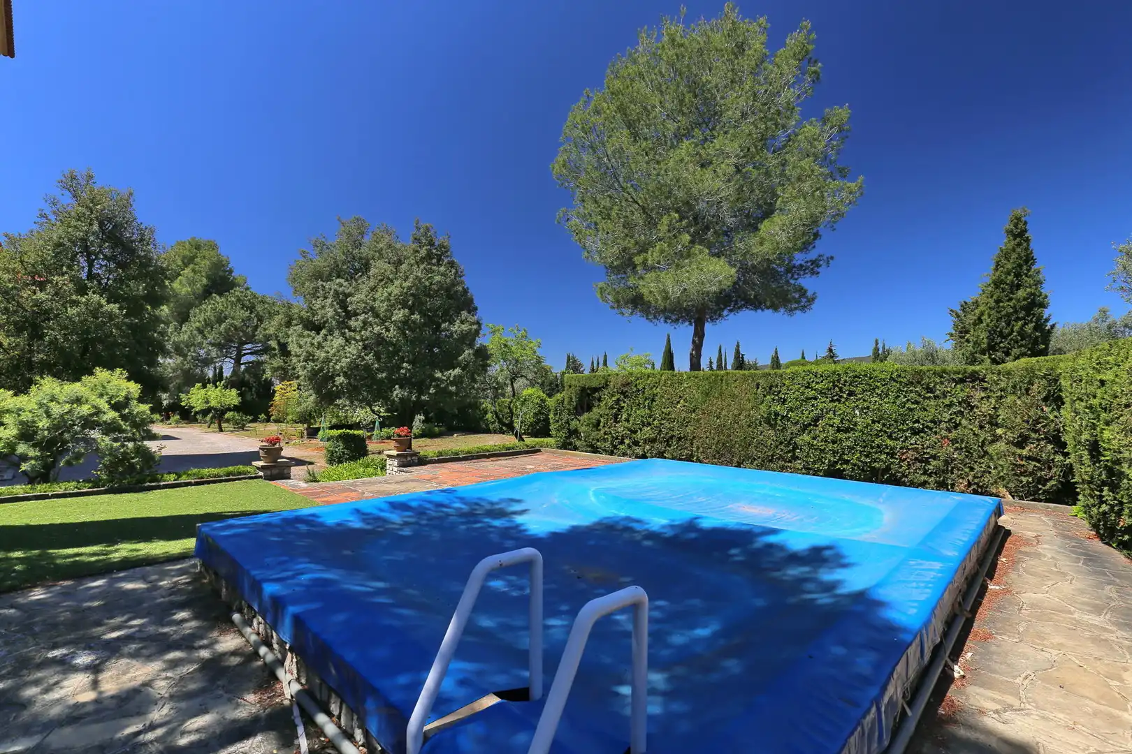 Jardí de Casa o xalet en venda en Terrassa amb Calefacció, Terrassa i Piscina
