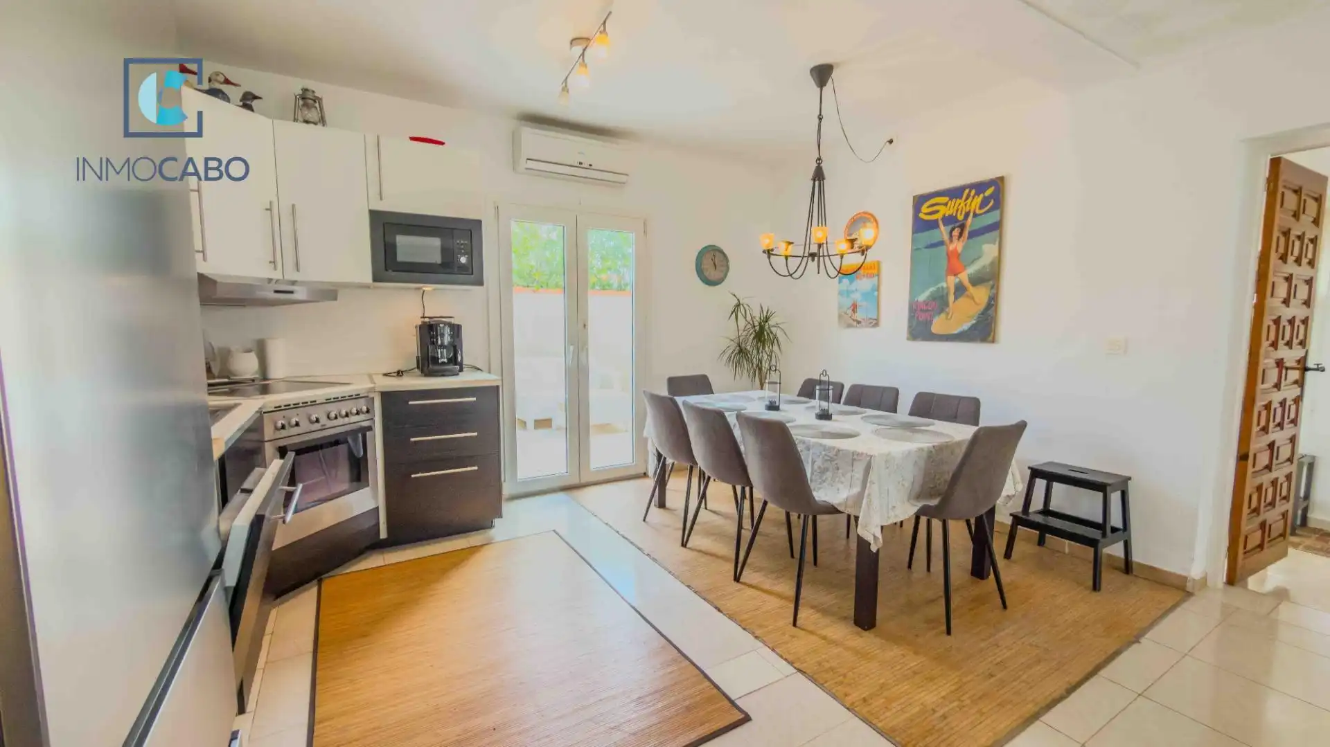 Comedor de Casa o chalet en venta en La Manga del Mar Menor con Aire acondicionado, Jardín privado y Piscina