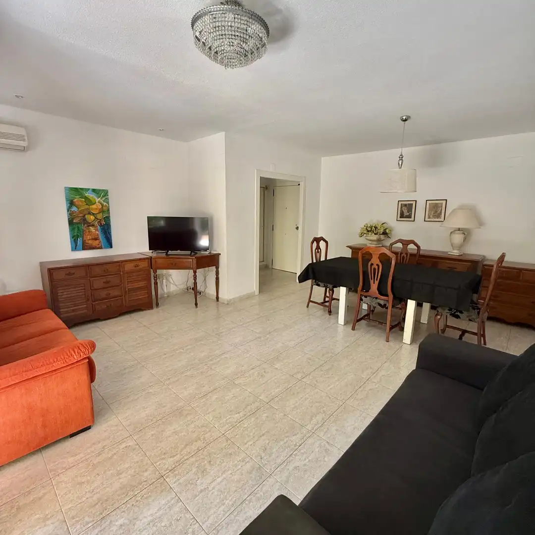 Sala de estar de Piso en venta en Valencia con Aire acondicionado, Horno y Balcón