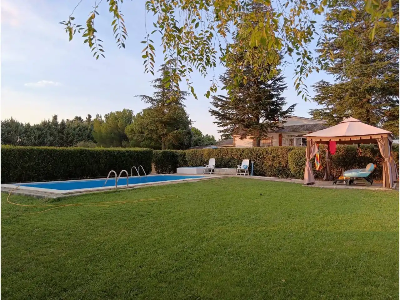 Swimming pool of Country homes for sale in Valdunciel  with Air Conditioner, Heating and Private garden