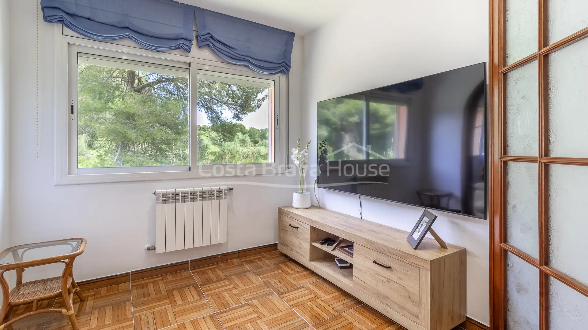 Sala de estar de Casa o chalet en venta en Calonge i Sant Antoni con Calefacción, Jardín privado y Parquet