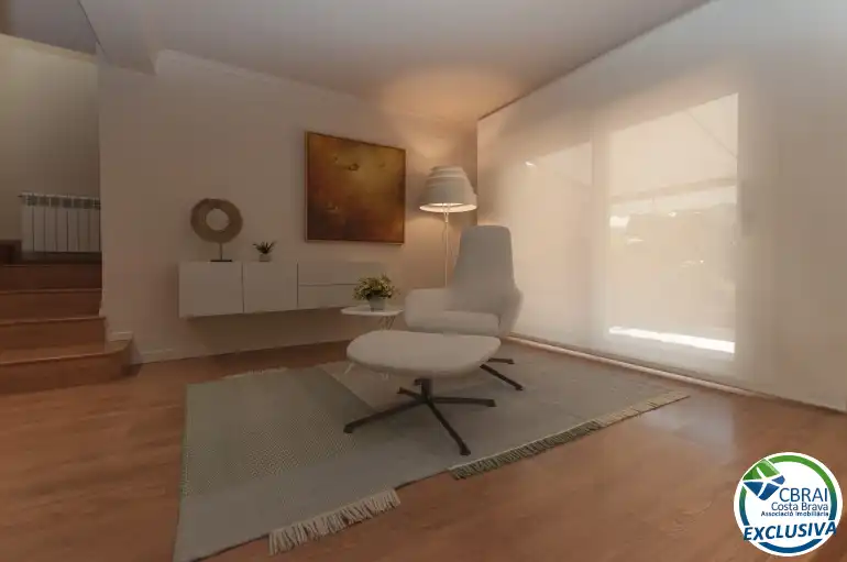 Sala d'estar de Casa o xalet en venda en Roses amb Calefacció i Traster