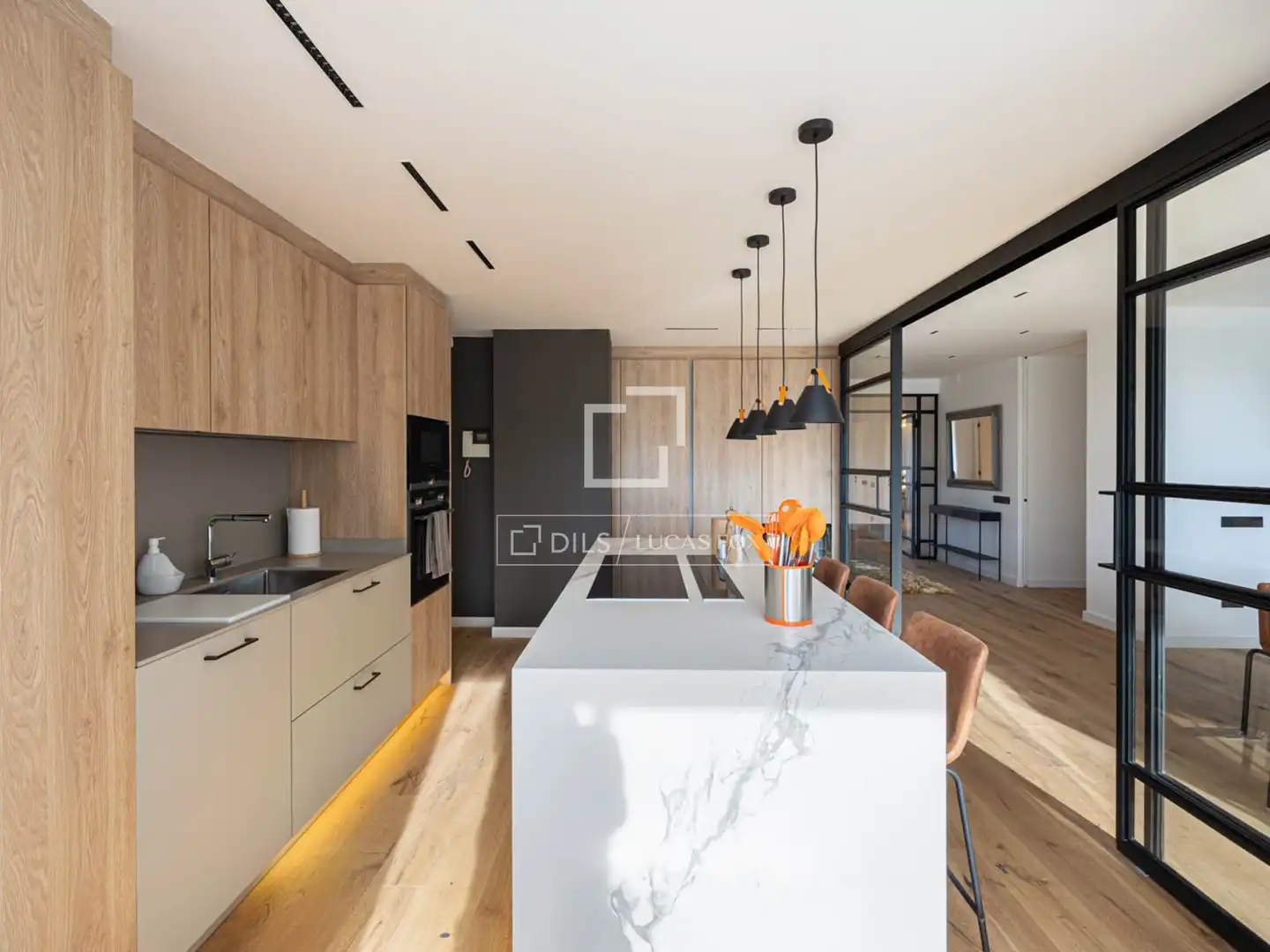 Cocina de Piso en venta en Barcelona con Aire acondicionado, Calefacción y Parquet