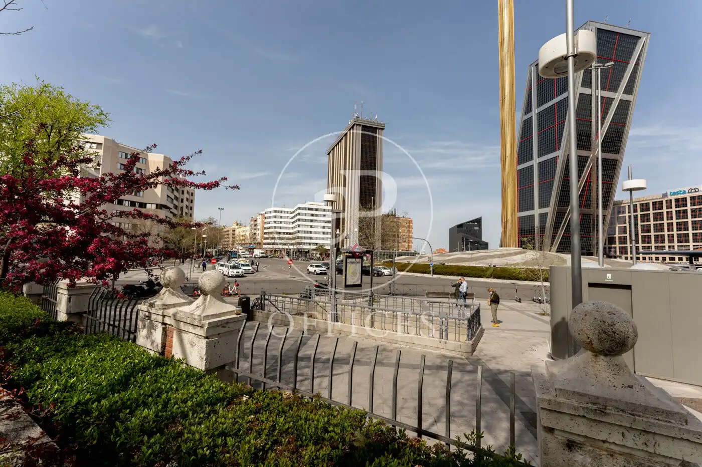 Vista exterior de Oficina de alquiler en Madrid con Aire acondicionado y Calefacción