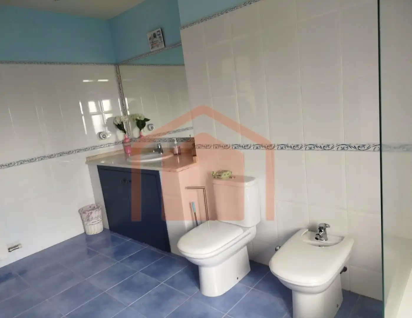 Badezimmer von Country house zum Verkauf in Cipérez mit Klimaanlage, Heizung und Terrasse