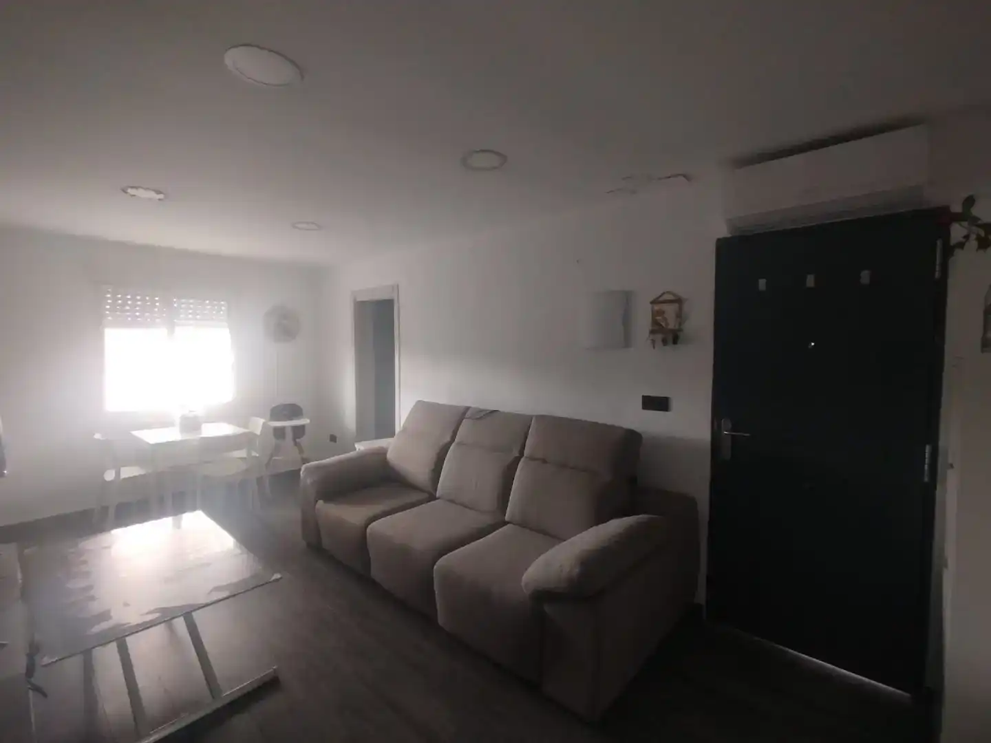 Sala d'estar de Finca rústica en venda en Albudeite amb Aire condicionat, Moblat i Forn