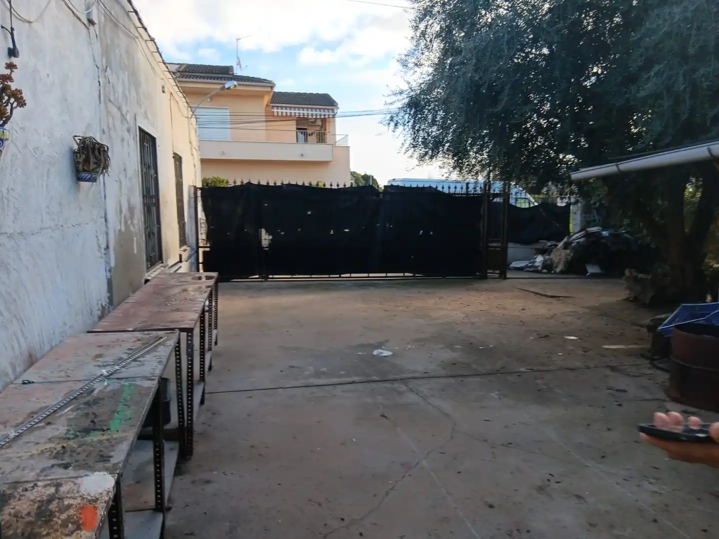 Exterior view of Industrial buildings for sale in Murcia
