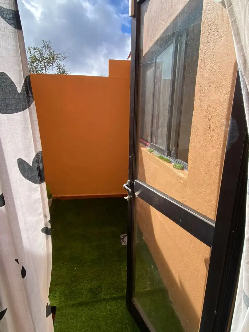 Terrasse von Maisonette zur Miete in La Matanza de Acentejo mit Heizung, Privatgarten und Terrasse