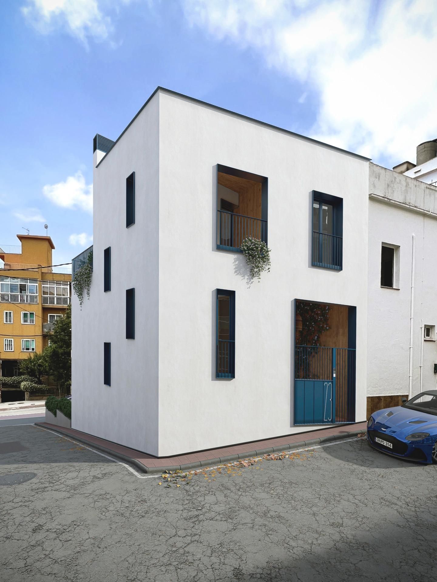 Exterior view of House or chalet for sale in Blanes  with Terrace and Balcony