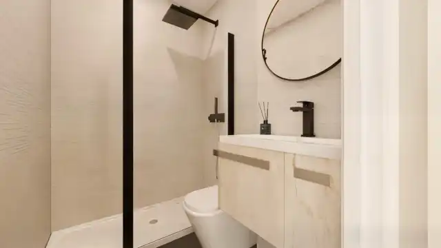 Badezimmer von Wohnungen zum Verkauf in Albacete mit Klimaanlage, Heizung und Möbliert