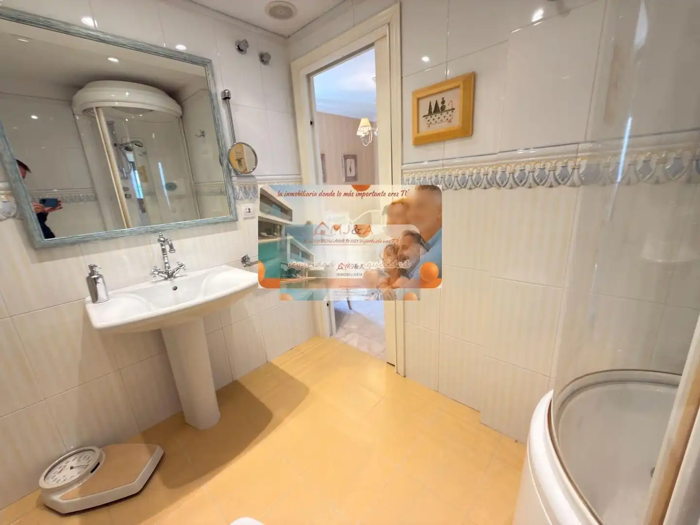 Baño de Dúplex en venta en Castellón de la Plana / Castelló de la Plana con Calefacción, Parquet y Terraza