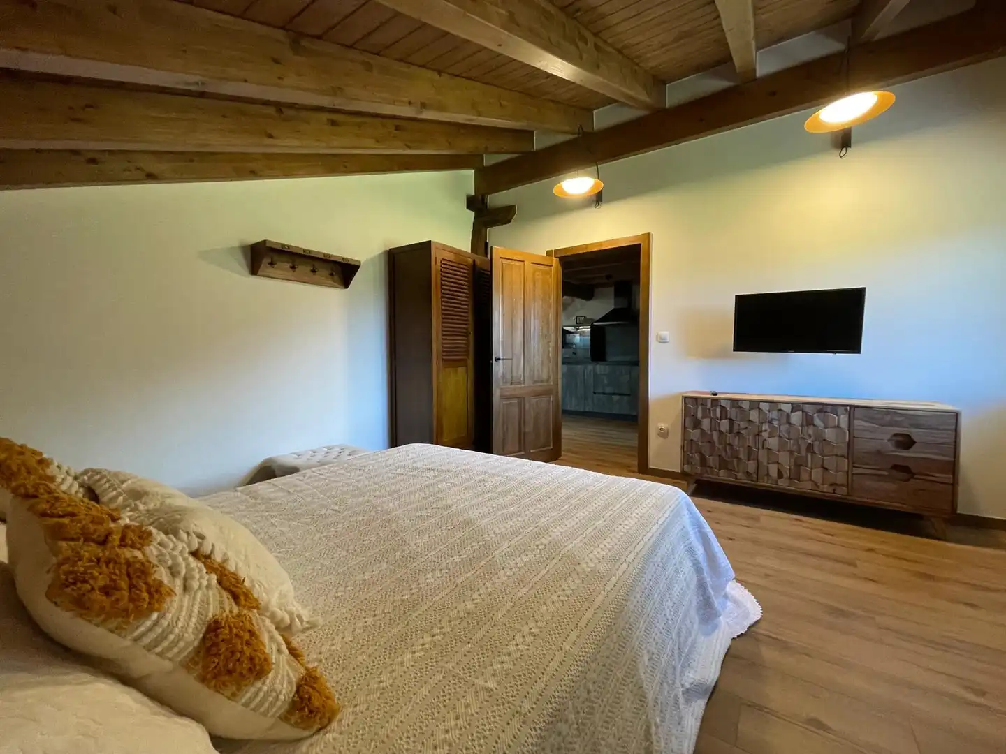 Habitación de Finca rústica en venta en Lekeitio con Aire acondicionado, Jardín privado y Parquet