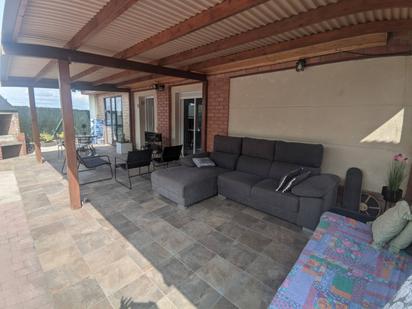 Terrace of House or chalet for sale in Villamediana de Iregua  with Heating, Private garden and Parquet flooring
