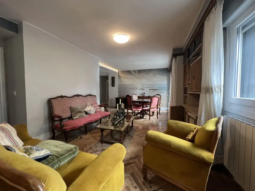 Sala de estar de Piso de alquiler en Zarautz con Calefacción y Balcón