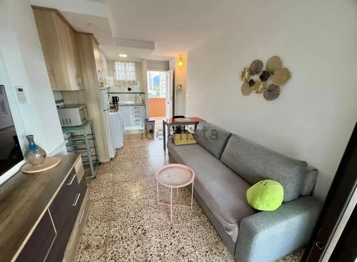 Sala de estar de Apartamento en venta en Benidorm con Aire acondicionado