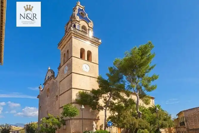 Exterior view of Country homes for sale in Santa María del Camí  with Private garden, Terrace and Storage room
