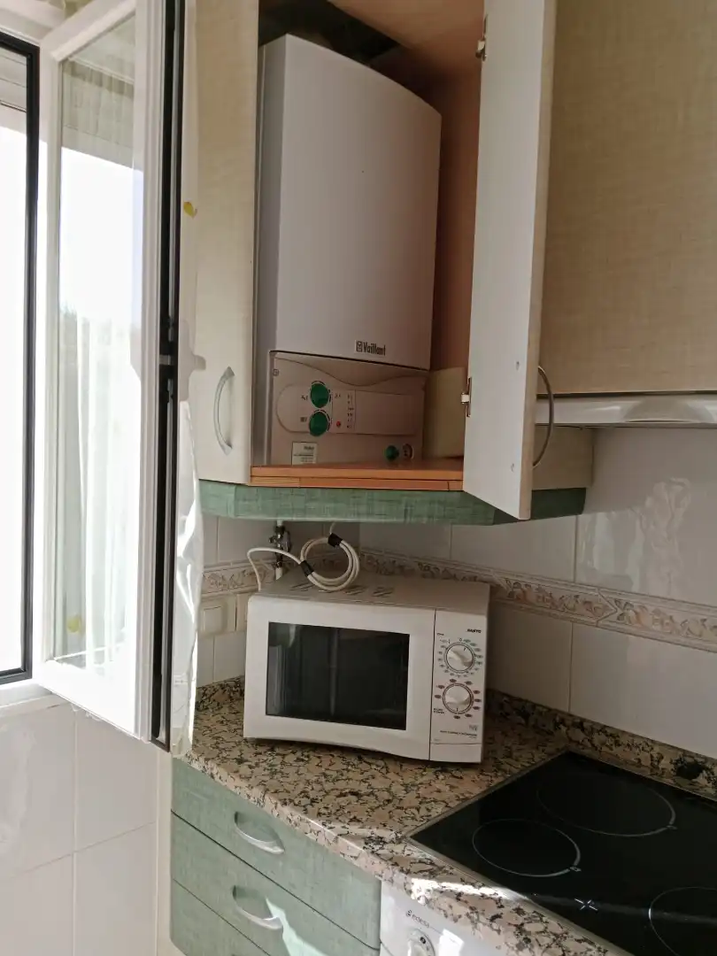 Küche von Einfamilien-Reihenhaus zum Verkauf in Venialbo mit Heizung, Privatgarten und Balkon