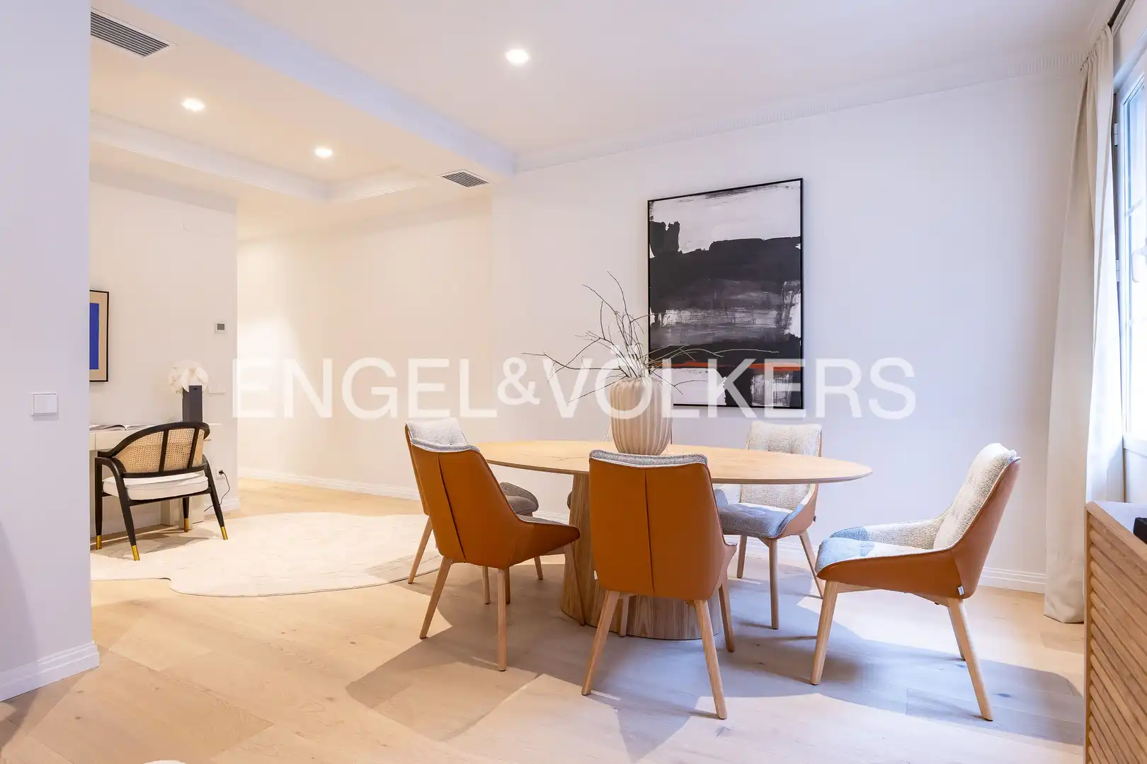 Esszimmer von Wohnung zum Verkauf in Madrid mit Klimaanlage und Heizung