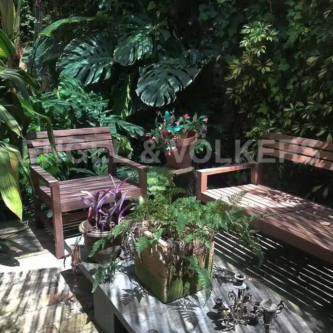 Garten von Wohnung zur Miete in Barcelona mit Klimaanlage, Heizung und Privatgarten