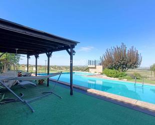 Swimming pool of House or chalet for sale in Alcoletge  with Air Conditioner, Heating and Private garden