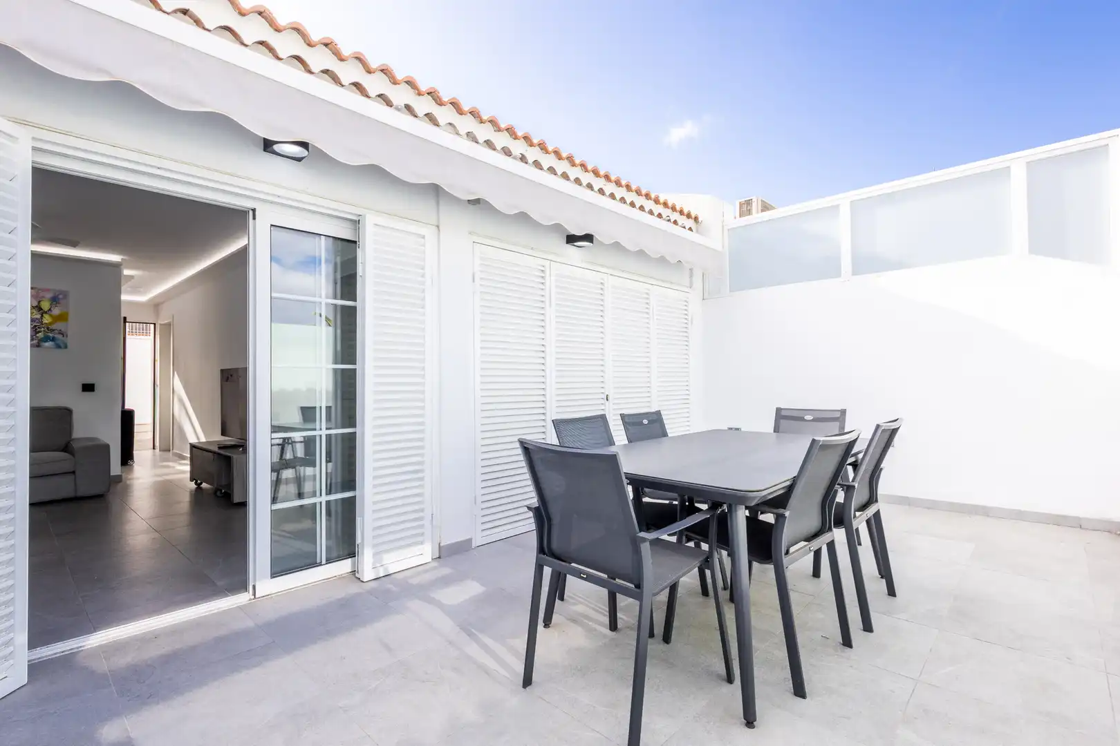 Terrasse von Haus oder Chalet zum Verkauf in Adeje mit Klimaanlage, Privatgarten und Terrasse