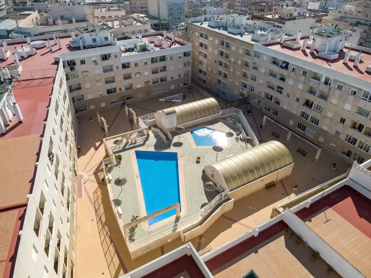 Swimming pool of Attic for sale in Torrevieja  with Furnished, Internet and Community pool