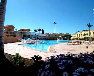 Piscina de Dúplex de lloguer en San Bartolomé de Tirajana amb Aire condicionat, Terrassa i Piscina