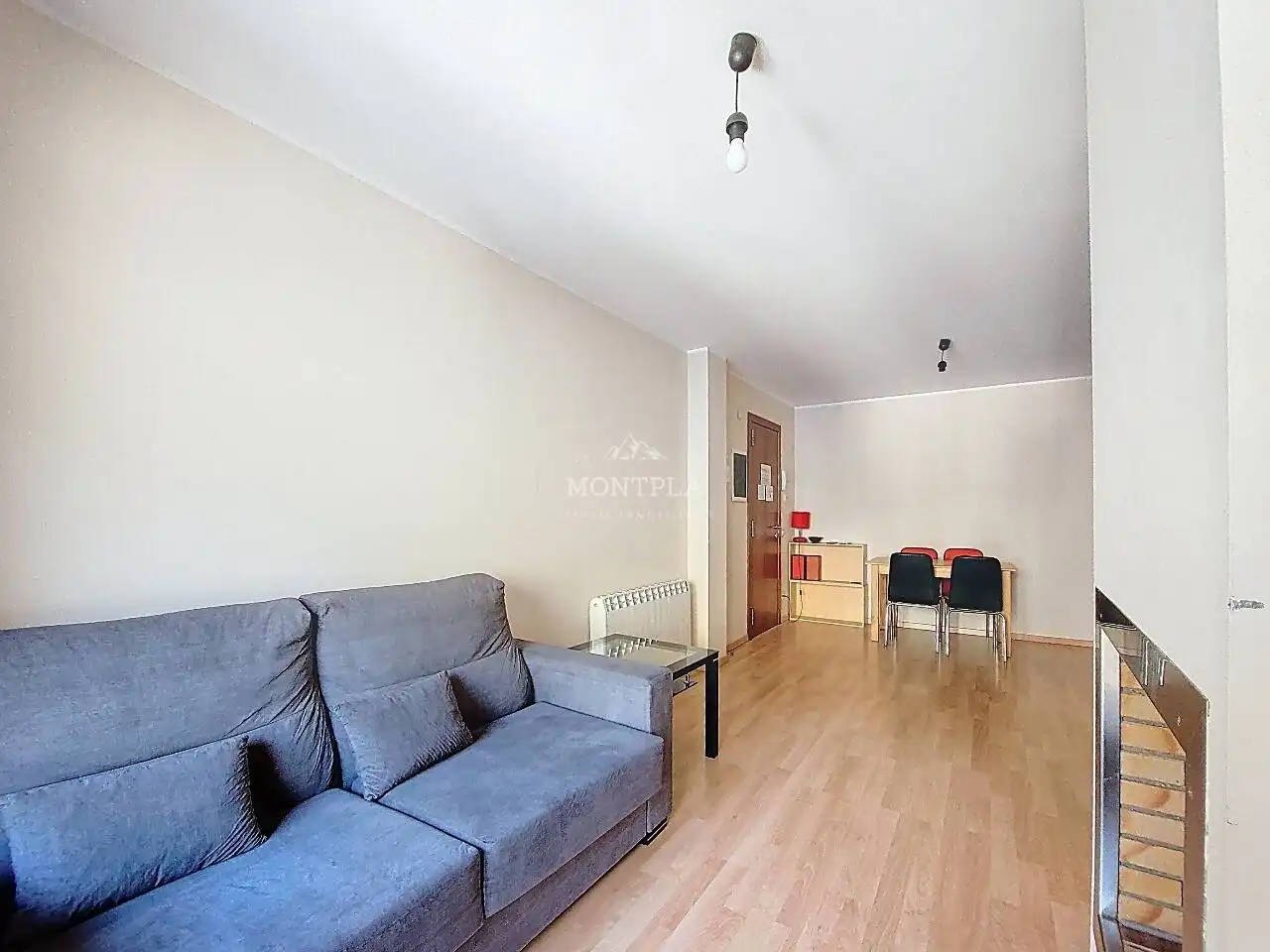 Living room of Flat for rent in Canillo  with Storage room, Furnished and Balcony