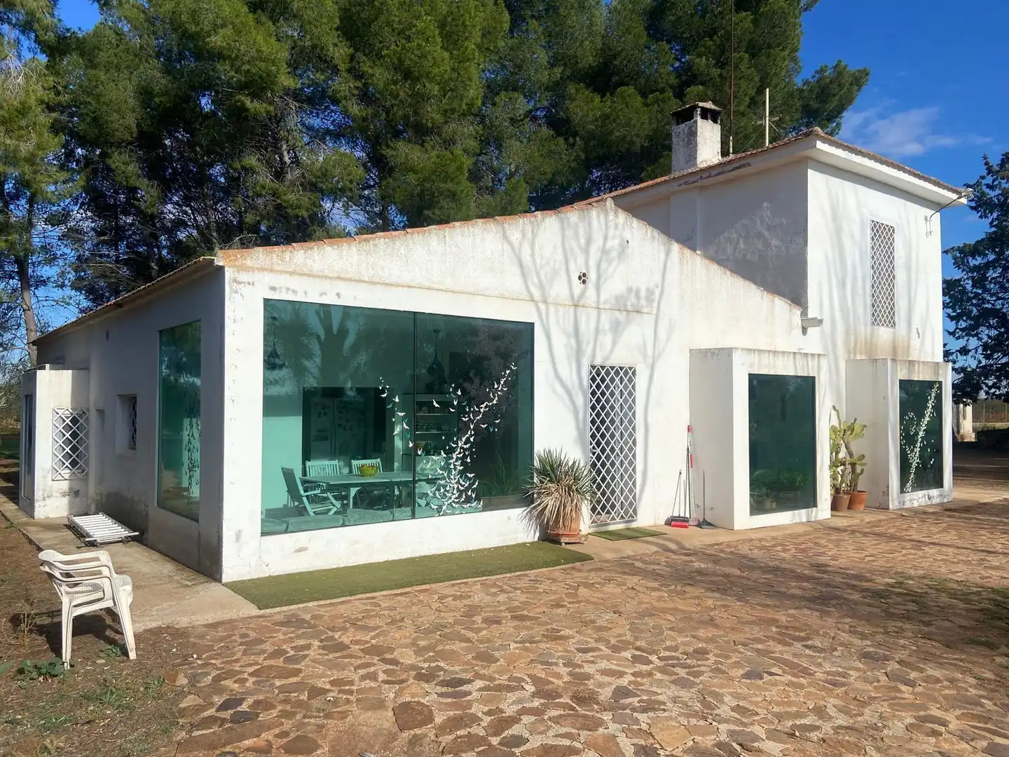 Vista exterior de Casa o chalet en venta en Almagro con Aire acondicionado, Calefacción y Jardín privado