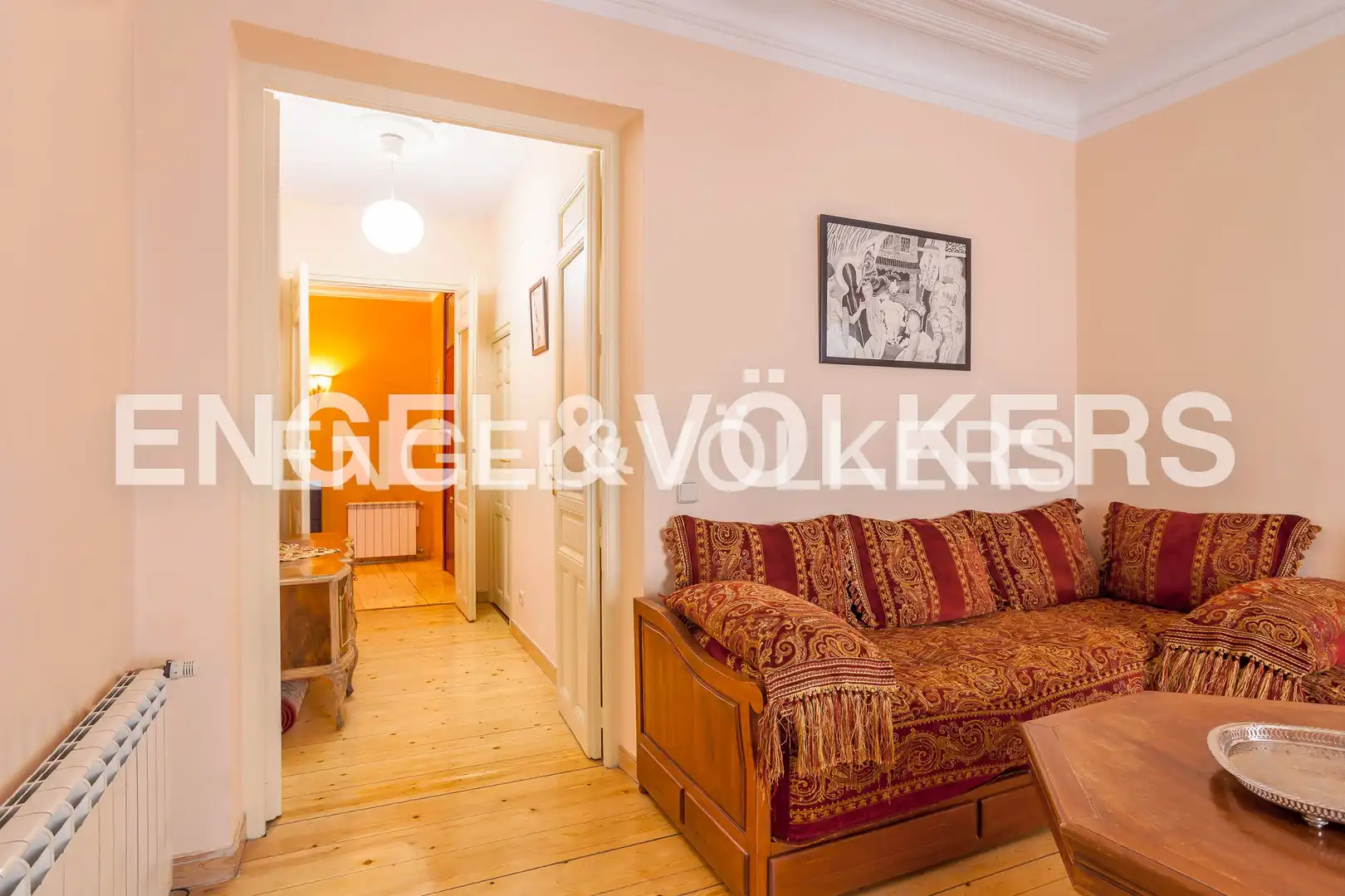 Living room of Flat for sale in Madrid  with Heating and Balcony