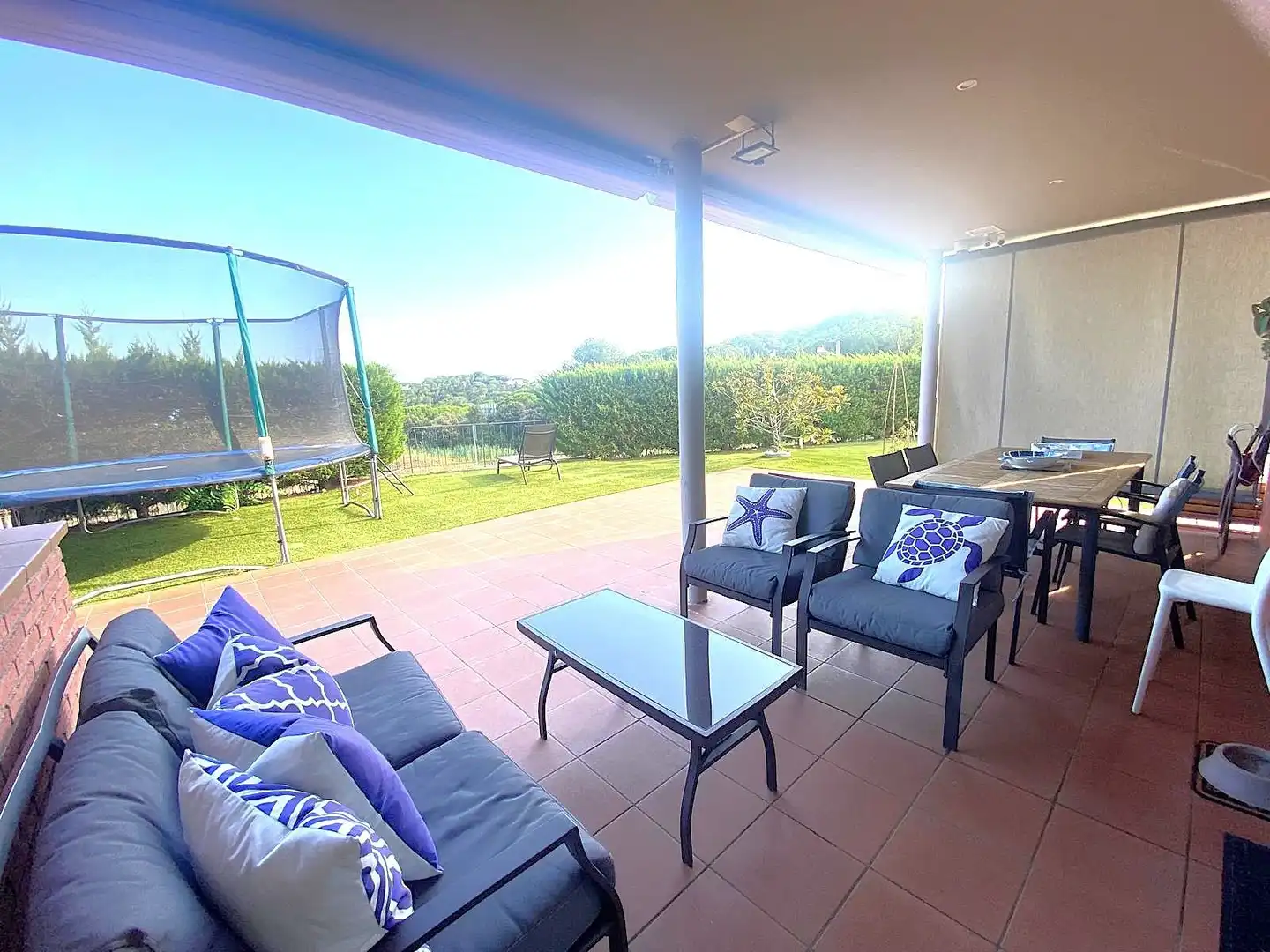 Terrasse von Haus oder Chalet zum Verkauf in Sant Vicenç de Montalt mit Klimaanlage, Heizung und Privatgarten
