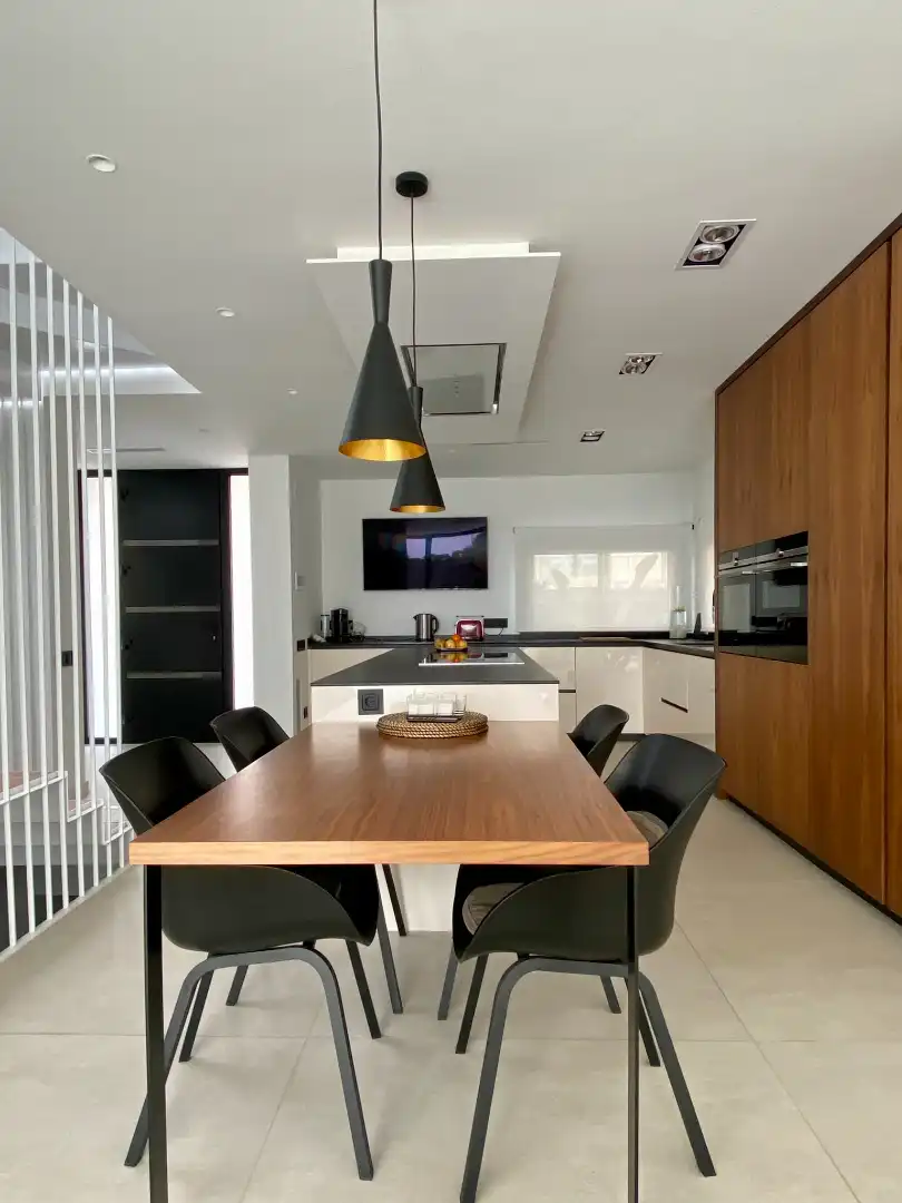 Cocina de Casa o chalet de alquiler en Montgat con Aire acondicionado, Calefacción y Jardín privado