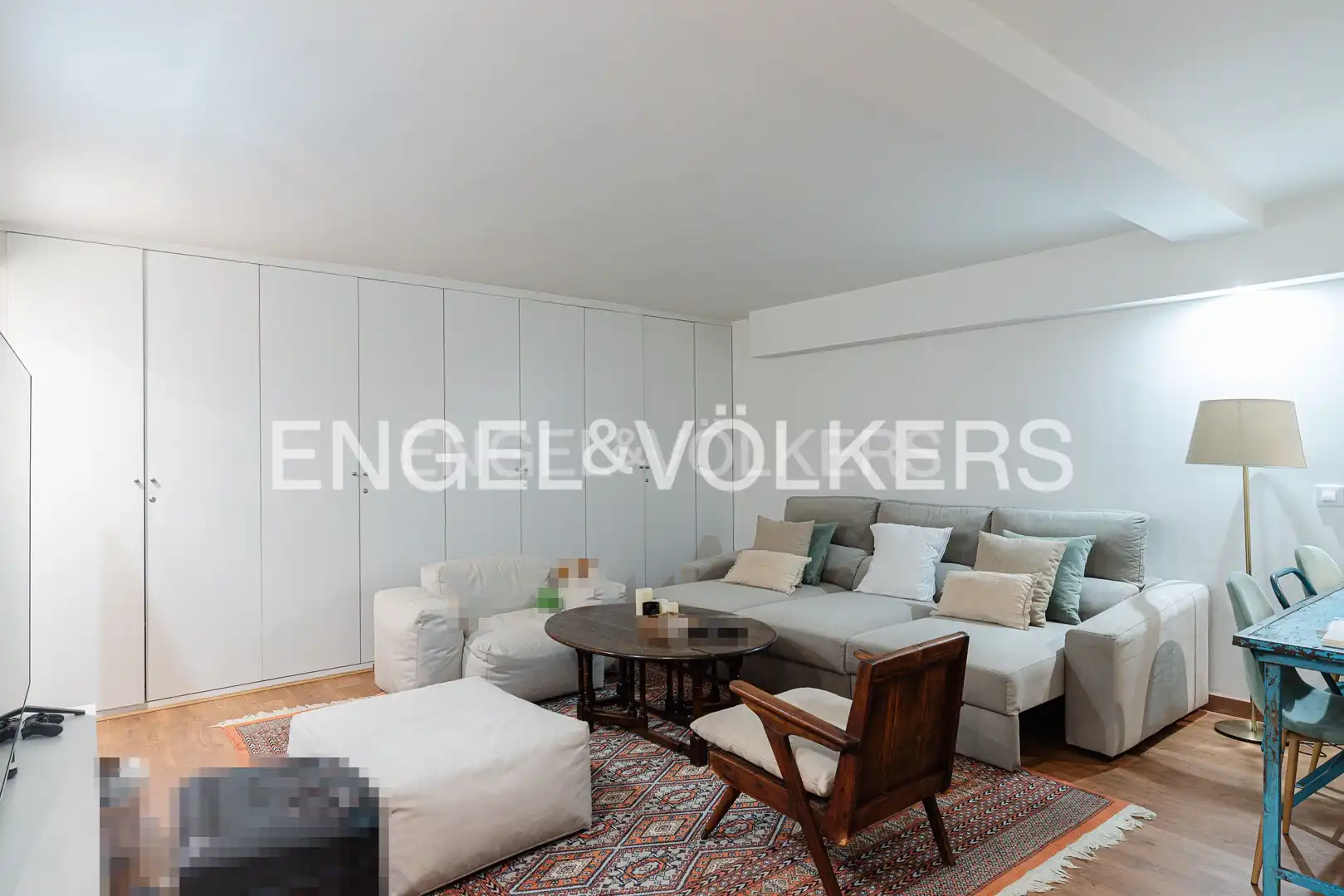 Sala de estar de Casa adosada en venta en Madrid con Aire acondicionado, Calefacción y Terraza