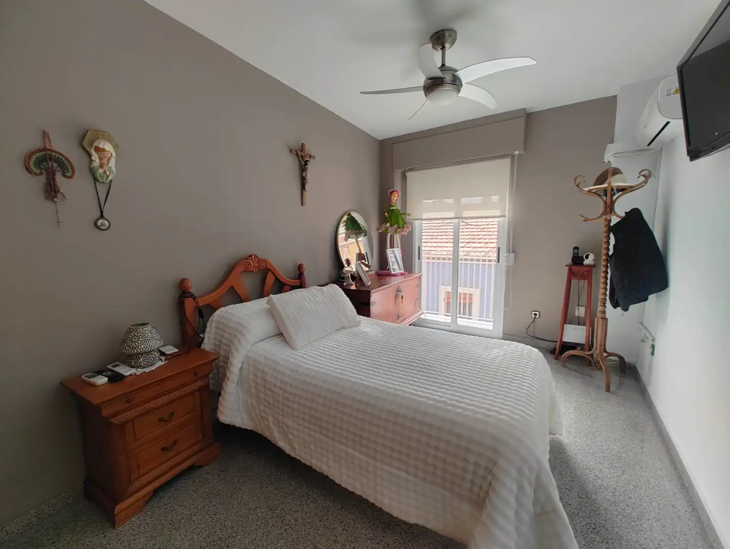Bedroom of Flat for sale in Murcia  with Air Conditioner, Heating and Storage room