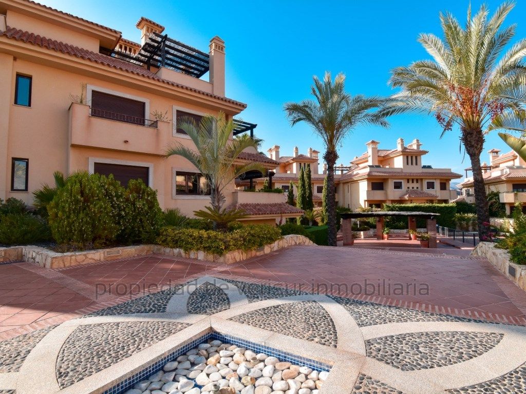 Jardín de Apartamento de alquiler en Águilas con Aire acondicionado, Jardín privado y Terraza