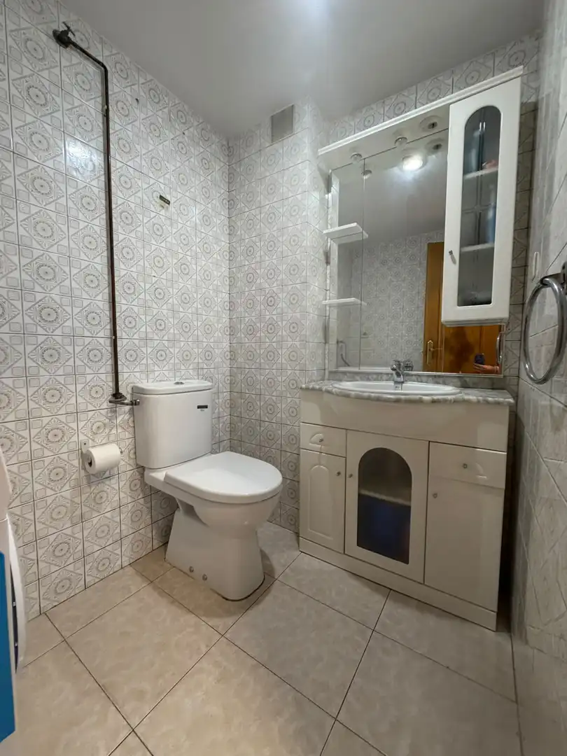 Bathroom of Flat for sale in Gijón   with Heating and Parquet flooring