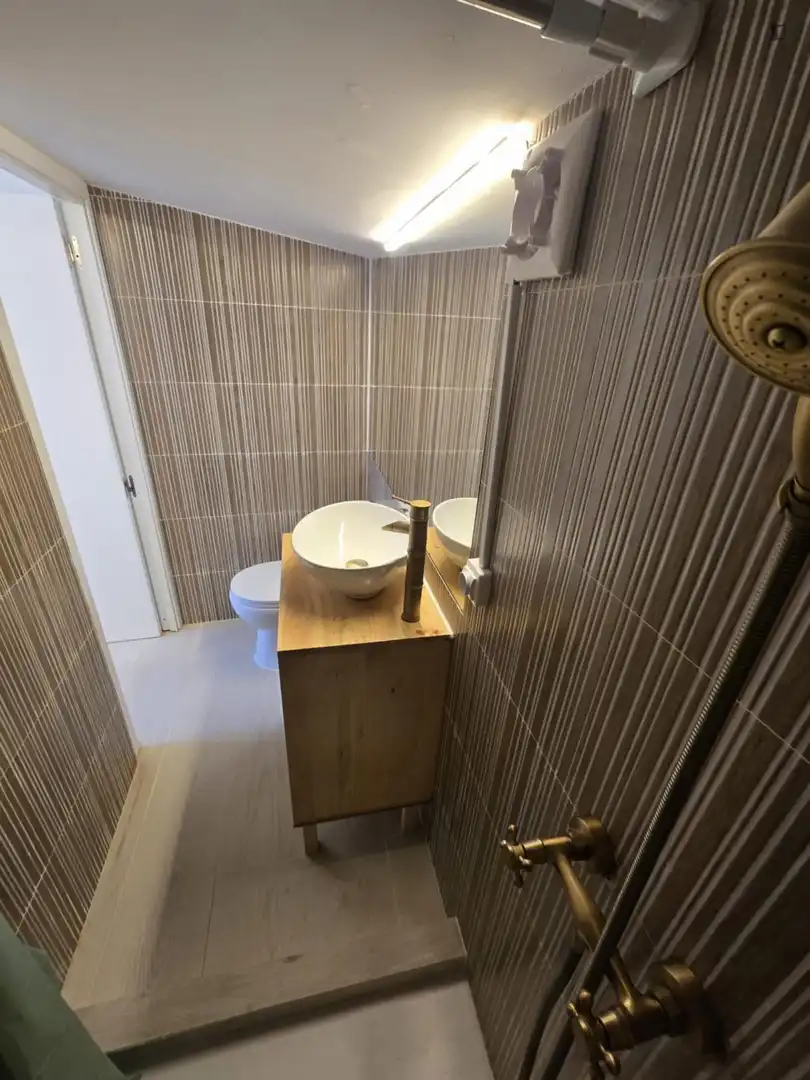 Badezimmer von Haus oder Chalet zur Miete in Madrid mit Klimaanlage, Möbliert und Waschmaschine