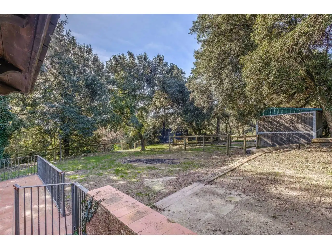 Jardí de Casa o xalet en venda en Sant Quirze Safaja amb Calefacció, Jardí privat i Piscina