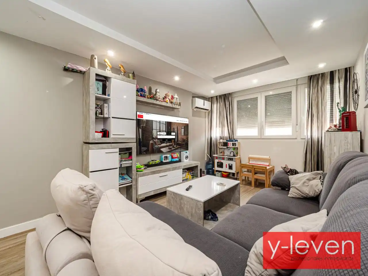 Living room of Flat for sale in Málaga  with Air Conditioner