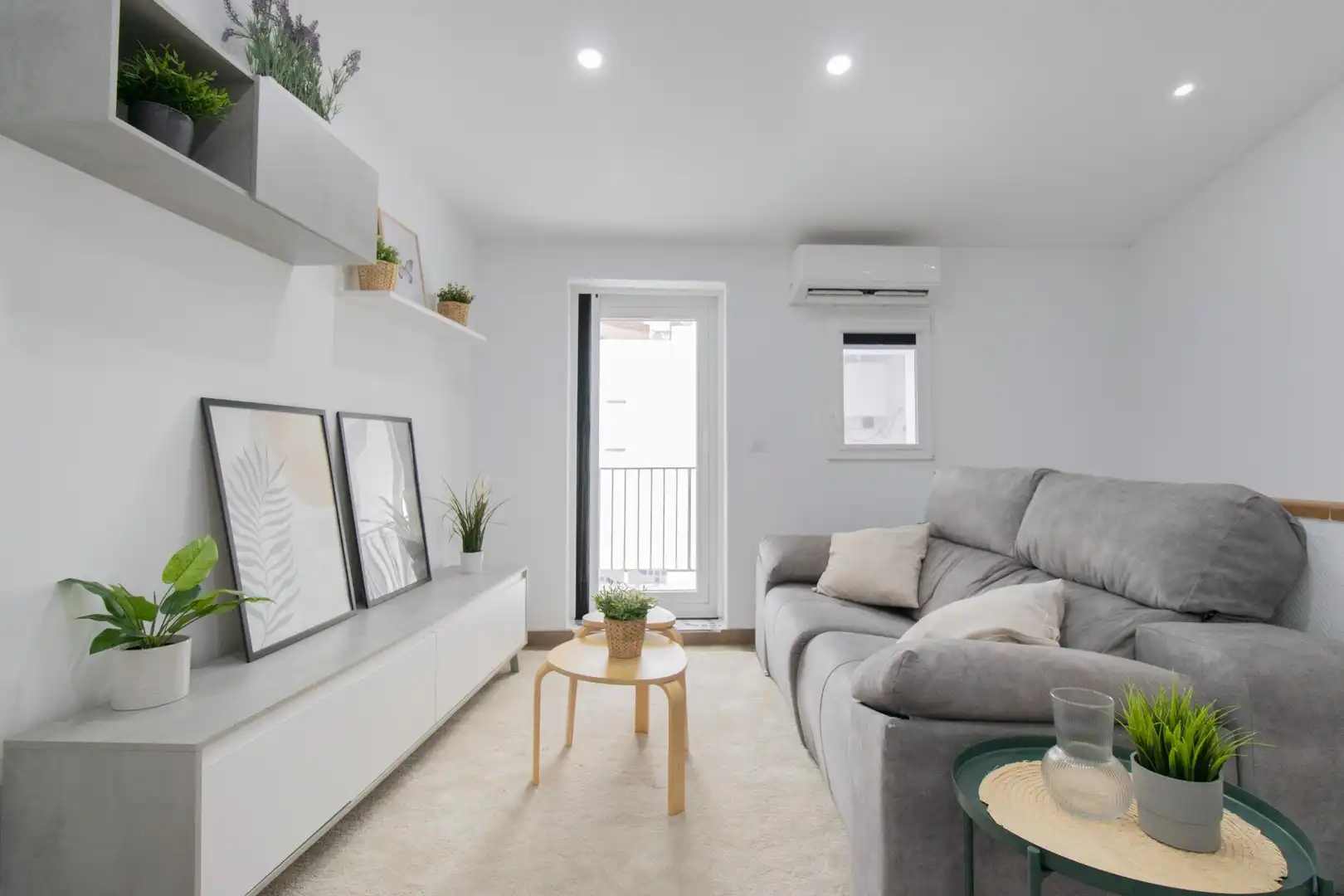 Sala de estar de Finca rústica en venta en Massamagrell con Aire acondicionado, Balcón y Alarma