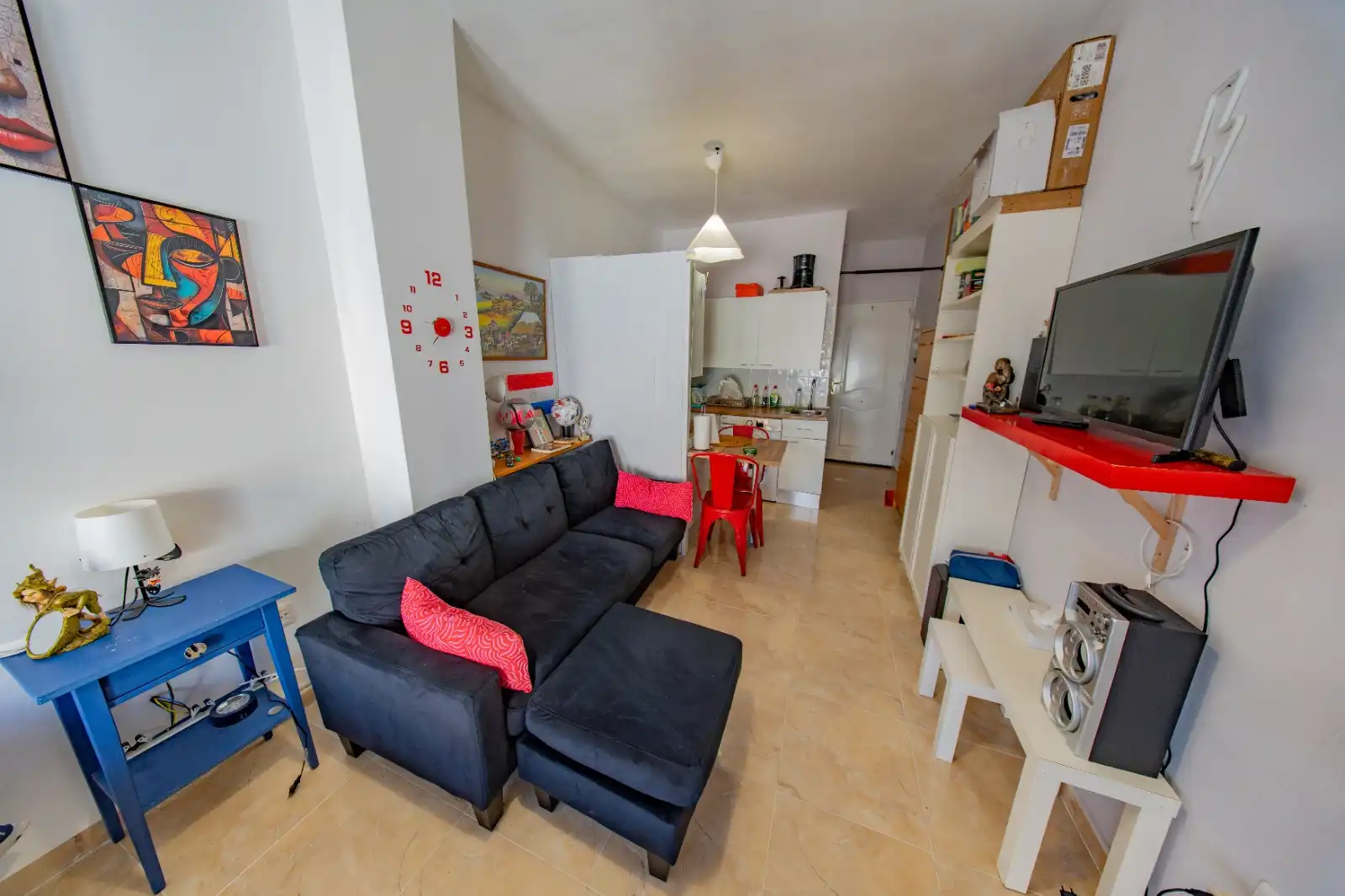 Sala de estar de Estudio en venta en San Cristóbal de la Laguna con Terraza