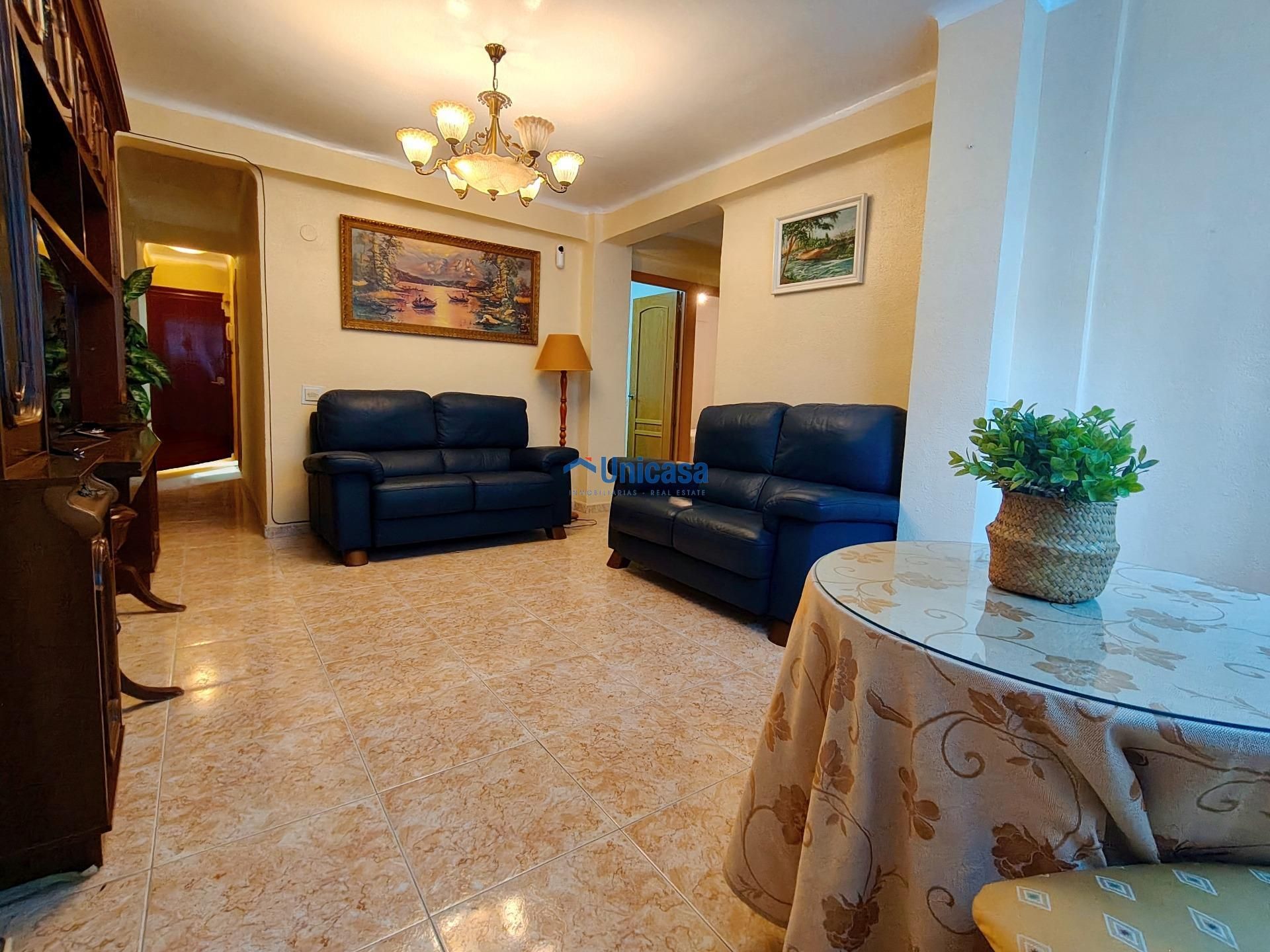 Sala d'estar de Pis en venda en Málaga Capital amb Moblat